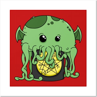 Cup Thulhu Posters and Art